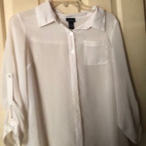 White see thru shirt